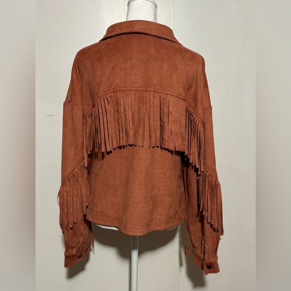 Altar’d State Orange Jacket Size L - Picture 2 of 11